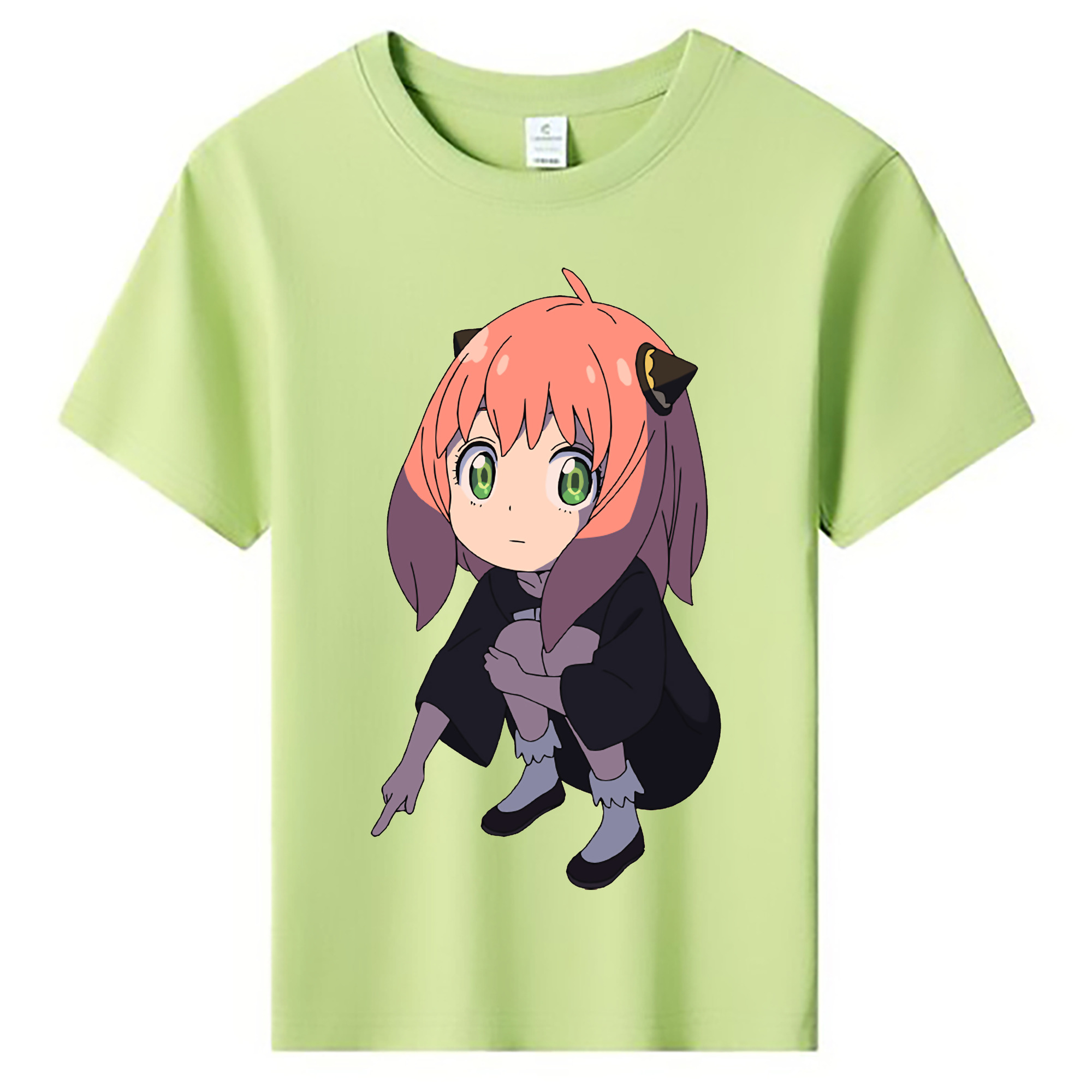 （画像用） SPY×FAMILY间谍家家酒 綿100％キッズTシャツ（フロントプリント）